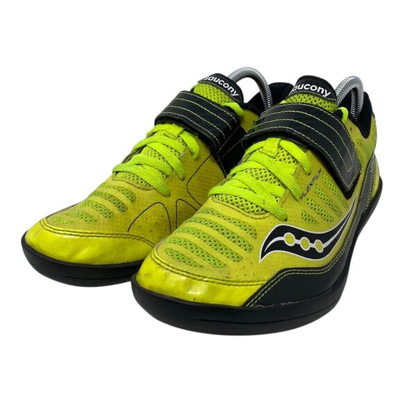 Saucony Unleash SD Track Field Shoes Men 9.5 Volt Black FlexFilm Throw Javelin - Picture 1 of 16